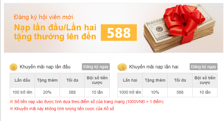 KU888 khuyến mại nạp lần đầu