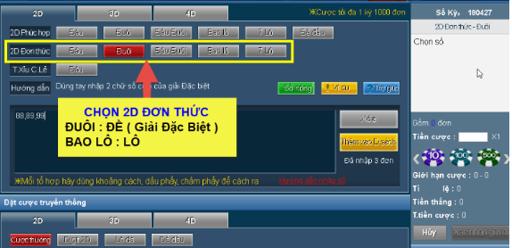 Chọn hình thức chơi lô đề online KU888