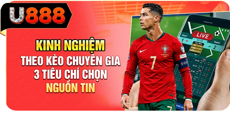 Kinh Nghiệm Theo Kèo Chuyên Gia - 3 Tiêu Chí Chọn Nguồn Tin