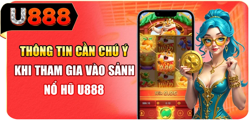 Thông tin cần chú ý khi tham gia vào sảnh nổ hũ U888